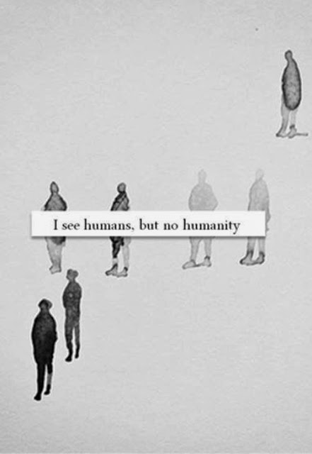 i see humans